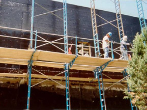 Spray application - liquid membrane