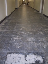 unrestored concrete