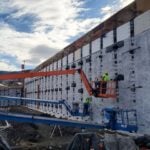 pre-applied/blindside waterproofing project