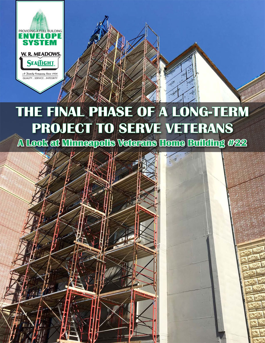 Minneapolis Veterans Home Building- Air Barrier Case Study 