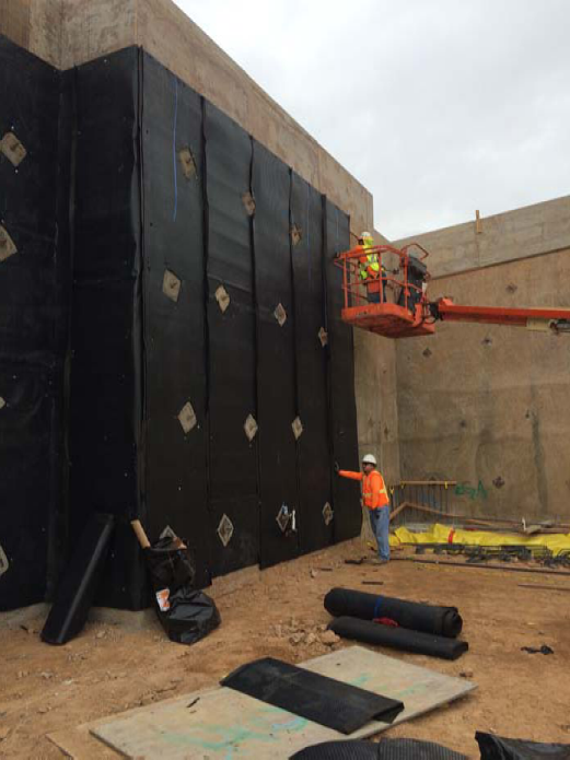 Scottsdale Quarter Retail and Office Space Concrete Waterproofing 2