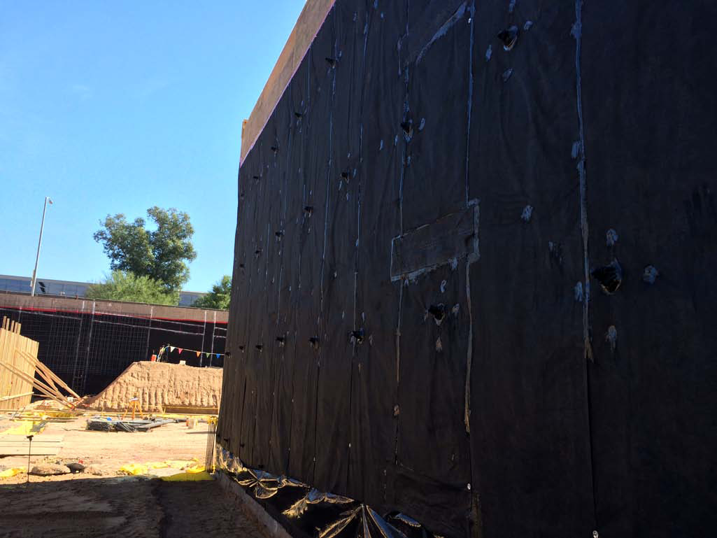 Scottsdale Quarter Retail and Office Space Concrete Waterproofing 6