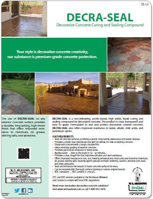 DECRA-SEAL Flyer
